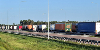 Ogromne korki na autostradzie A2 w kierunku Świecka