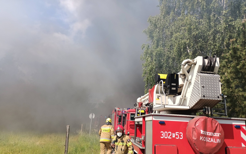 9/9 Pożar domu w Chwałowicach