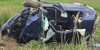 Śmiertelny wypadek w Brzozowcu. Nie żyje kierujący Kią