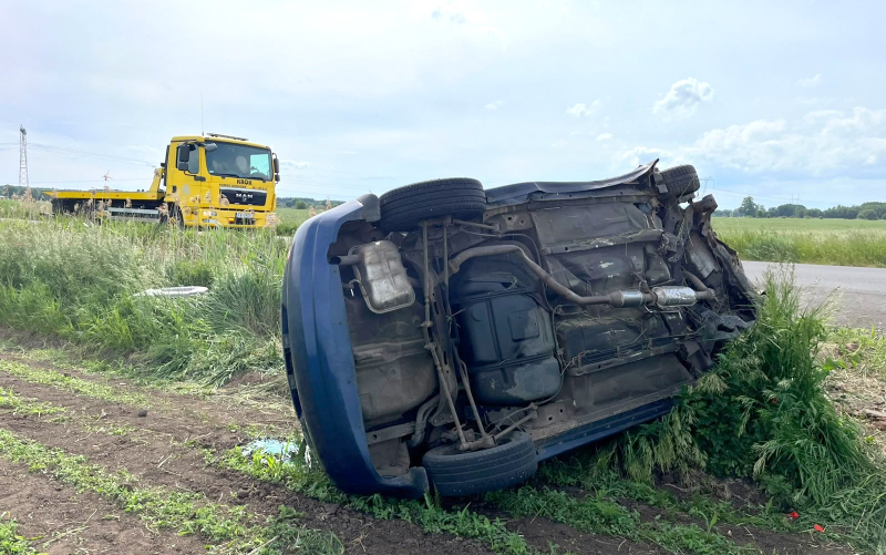 4/10 Śmiertelny wypadek w Brzozowcu. Nie żyje kierujący Kią