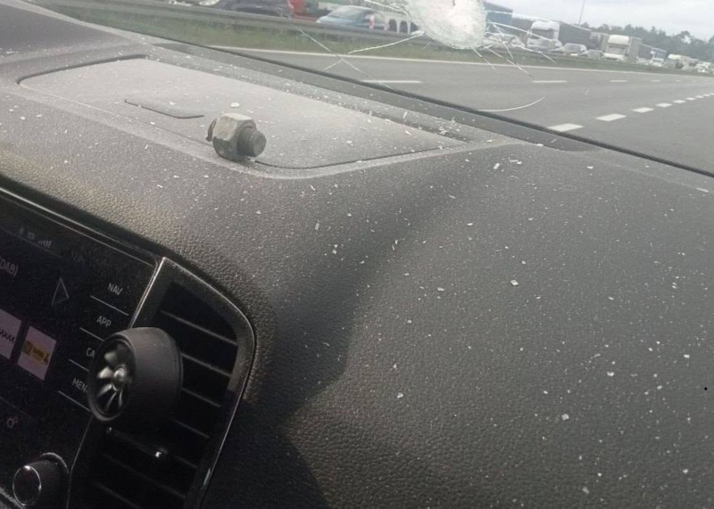 7/9 Wypadek na S3 na węźle Gorzów Zachód