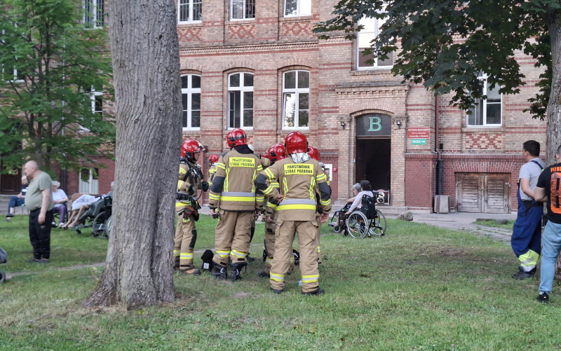 6/15 Pożar w budynku DPS przy ul. Walczaka w Gorzowie