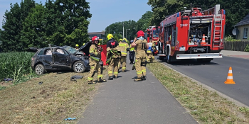 Wypadek w Wojcieszycach koło Gorzowa