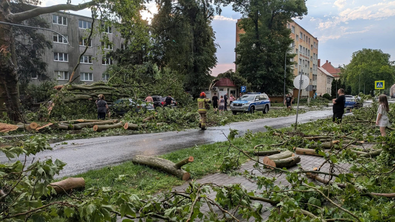 7/14 Skutki burzy w powiecie strzelecko-drezdeneckim