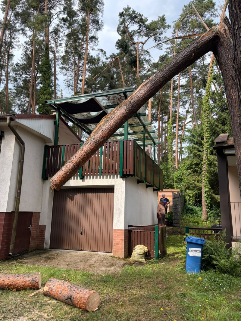 10/14 Skutki burzy w powiecie strzelecko-drezdeneckim