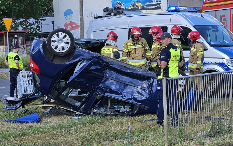 1/9 Zderzenie Renault i KGM na Al. 11 Listopada w Gorzowie