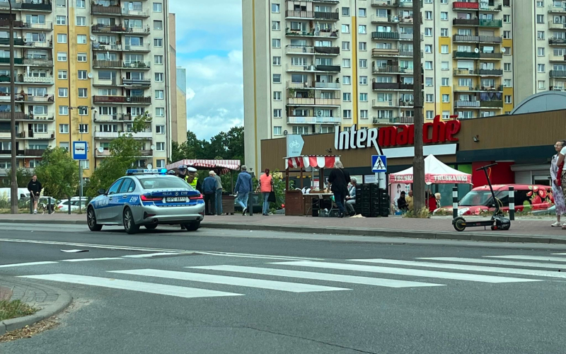 4/4 Potrącenie 13-latka na hulajnodze elektrycznej na Fredry w Gorzowie