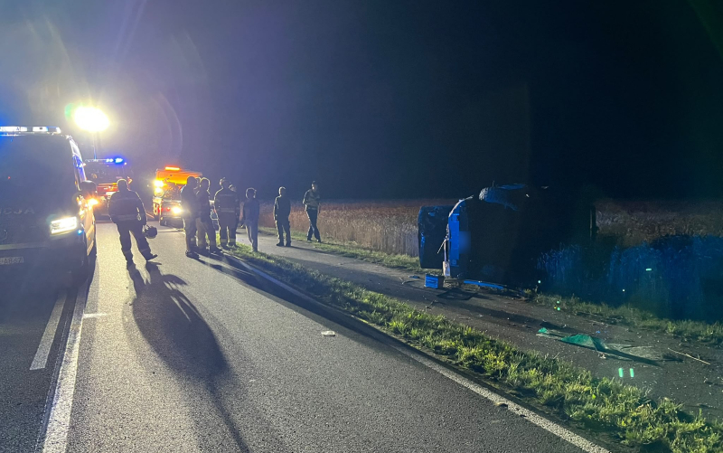 7/8 Dachownie Toyoty w Kłodawie. 18-latek nie miał prawa jazdy