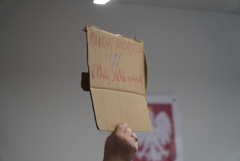 5/17 Protest mieszkańców i głosowania podczas sesji