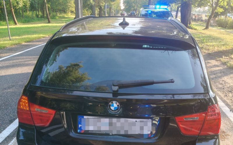 1/5 Wypadek na DK22. Pijany kierowca BMW