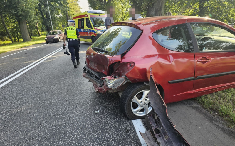 5/5 Wypadek na DK22. Pijany kierowca BMW