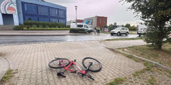 Kierujący Hondą potrącił 17-letniego rowerzystę na Żwirowej
