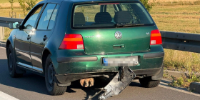 Zderzenie dwóch Volkswagenów i Citroena na S3