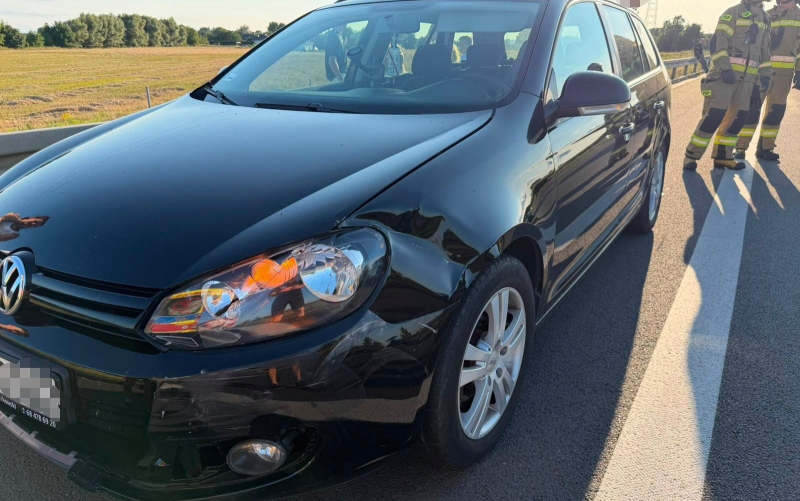 4/5 Zderzenie dwóch Volkswagenów i Citroena na 87 km S3
