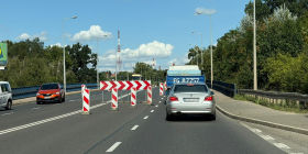 Przygotowania do remontu mostu Lubuskiego