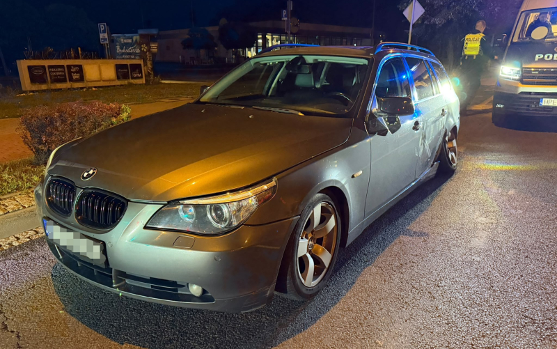 3/5 Pijany kierowca BMW zatrzymany na Walczaka