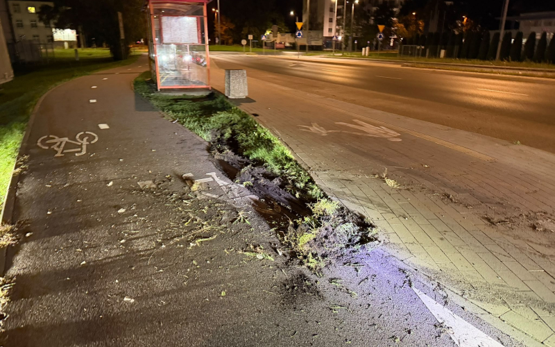 5/5 Pijany kierowca Opla zatrzymany na Myśliborskiej