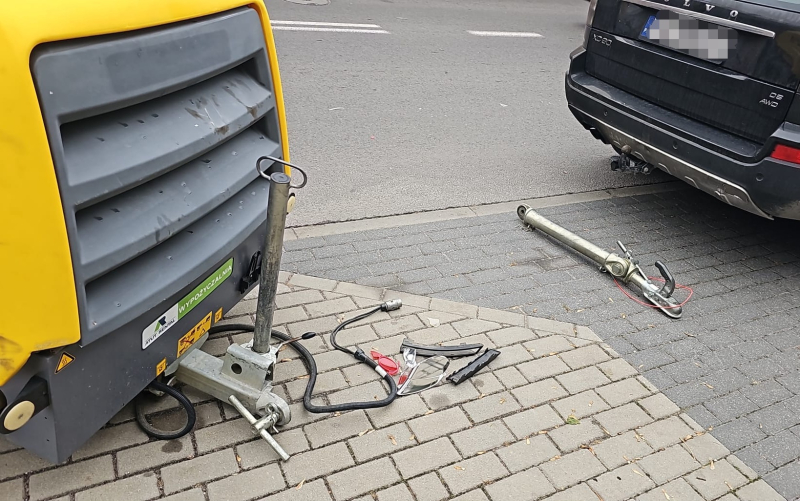 1/4 Pijany kierowca Volkswagena spowodował kolizę na Spichrzowej