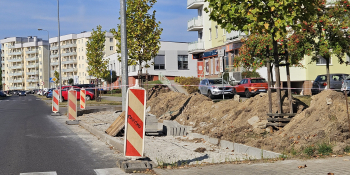 Budowa przystanków autobusowych przy ul. Obrońców Pokoju