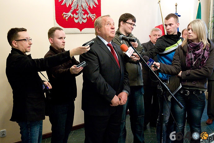 13/18 Gorzów: Pożegnanie prezesa Komarnickiego