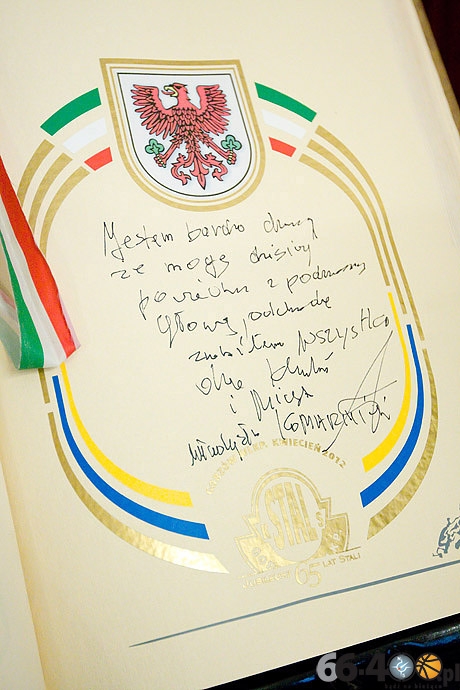 14/18 Gorzów: Pożegnanie prezesa Komarnickiego