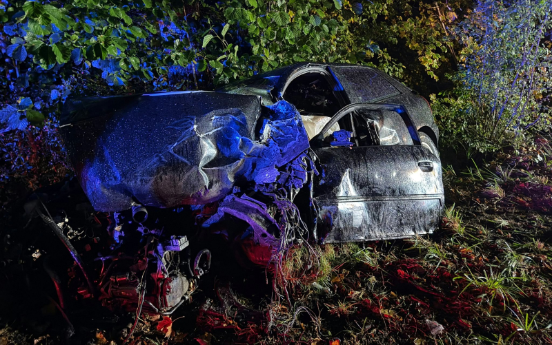 5/5 Czołówka Audi i Iveco koło Przyłęgu