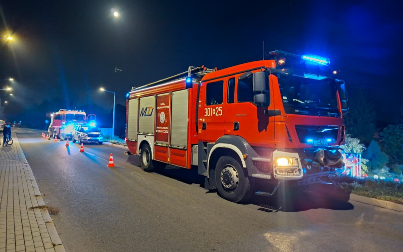 7/11 Pożar altanki na ogródkach działkowych na Śląskiej