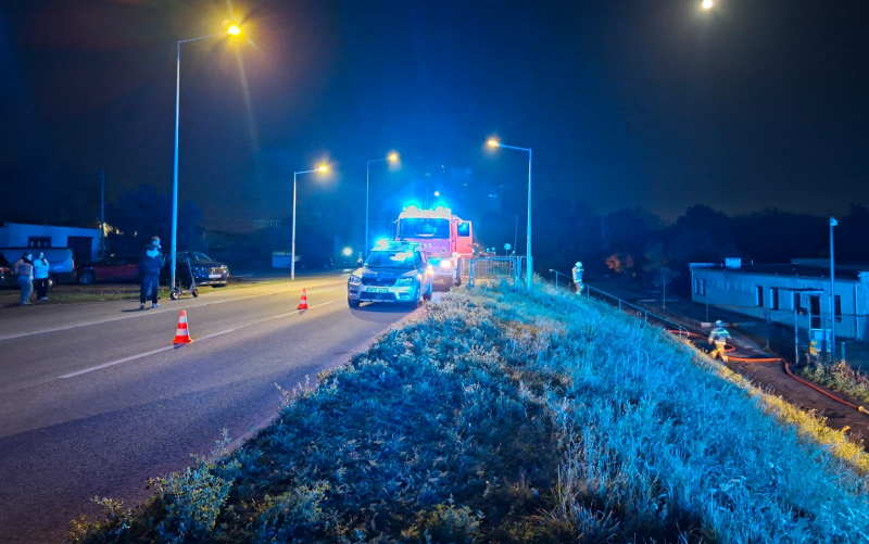 10/11 Pożar altanki na ogródkach działkowych na Śląskiej