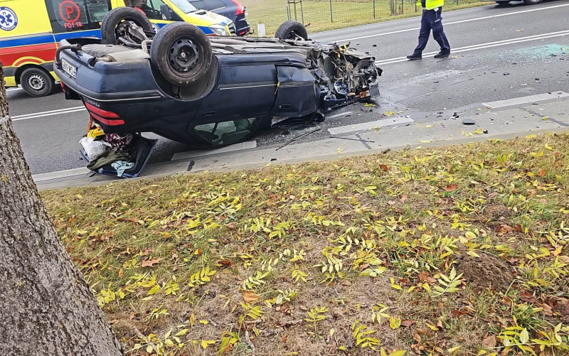 5/5 Wypadek na Szczecińskiej. Zderzenie Peugeota i Skody