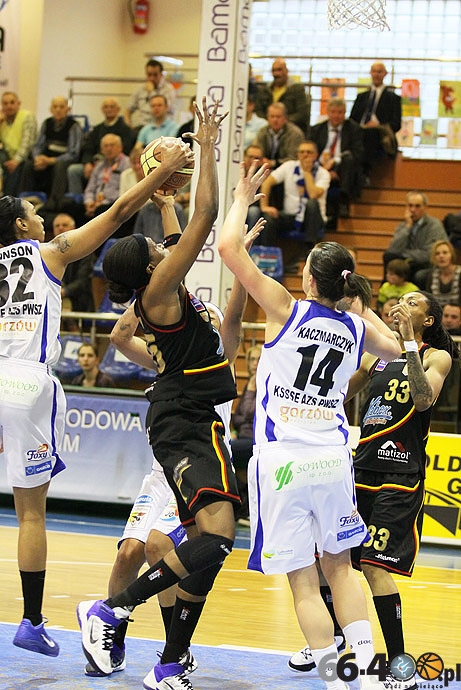 40/41 KSSSE AZS PWSZ Gorzów - Matizol Lider Pruszków 68:76