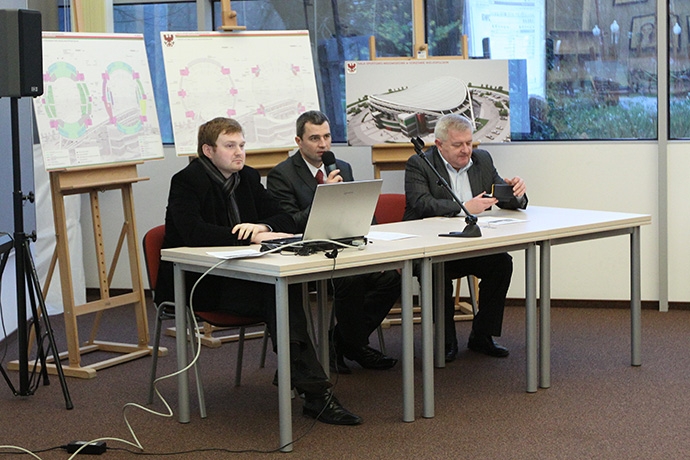 5/12 Konferencja dotycząca Hali Sportowo-Widowiskowej