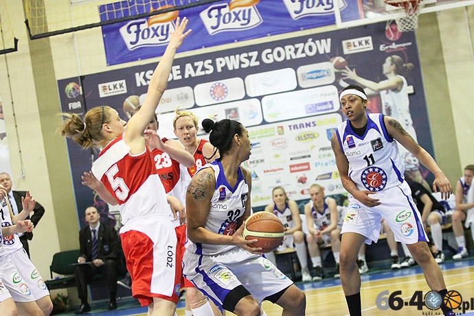 16/54 KSSSE AZS PWSZ Gorzów - ŁKS Siemens-AGD Łódź 80:46