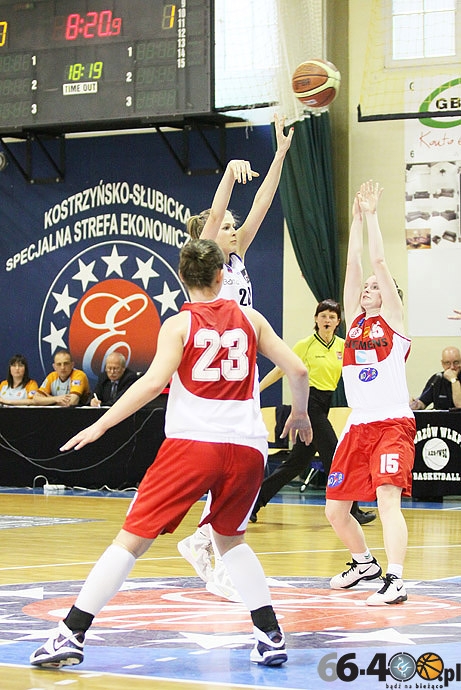 23/54 KSSSE AZS PWSZ Gorzów - ŁKS Siemens-AGD Łódź 80:46