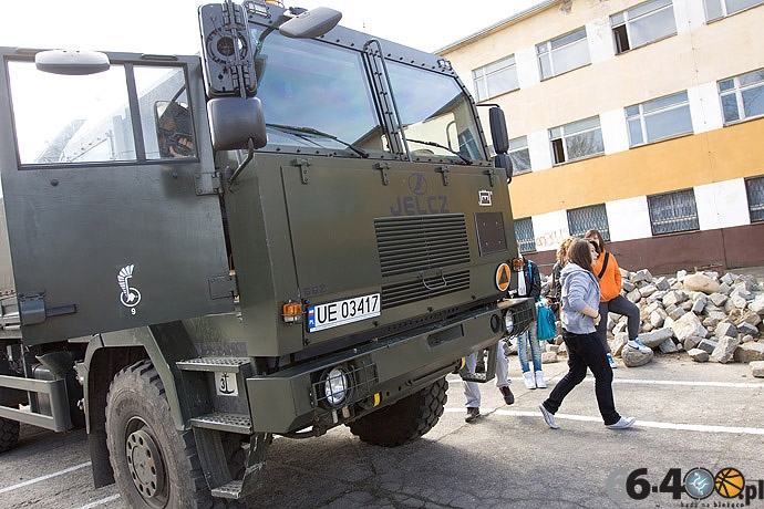 11/11 Gorzów ZS Budowlanych: Zajęcia z saperami 5 Kresowego Batalionu saperów