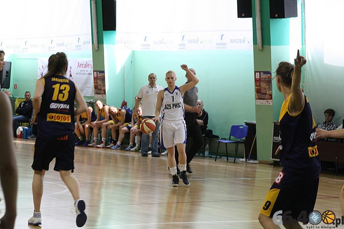 9/42 AZS PWSZ Gorzów - VBW GTK Gdynia 60:69 