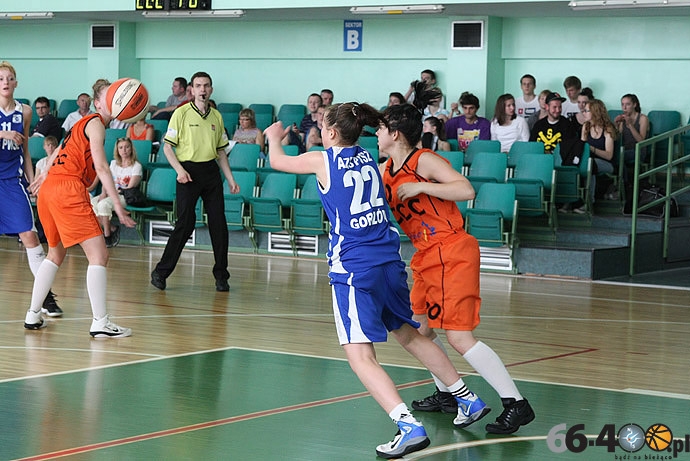 24/60 MKS Polkowice - AZS PWSZ Gorzów 58:63