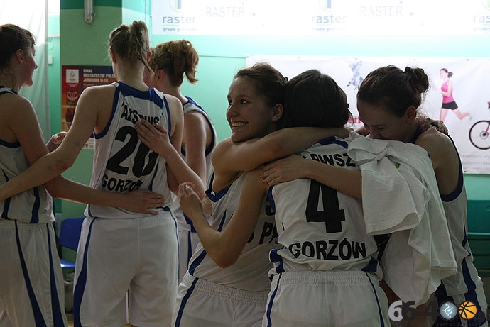 34/34 AZS PWSZ Gorzów - UKS Gimbasket 15 Białystok 71:68