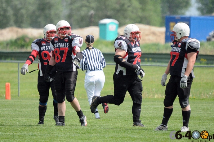 4/37 Mecz futbolu amerykańskiego Husaria Szczecin - Mustang Płock