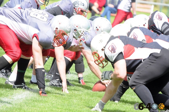 19/37 Mecz futbolu amerykańskiego Husaria Szczecin - Mustang Płock