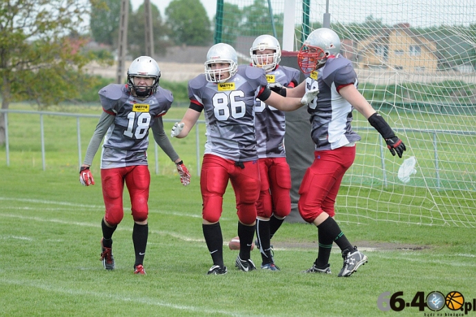 21/37 Mecz futbolu amerykańskiego Husaria Szczecin - Mustang Płock