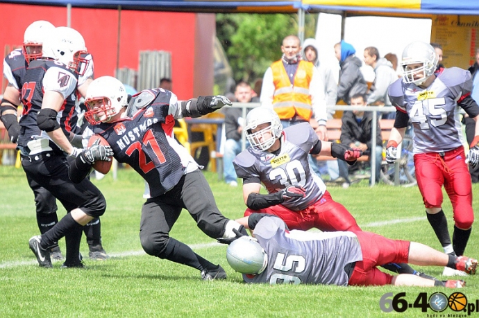 24/37 Mecz futbolu amerykańskiego Husaria Szczecin - Mustang Płock