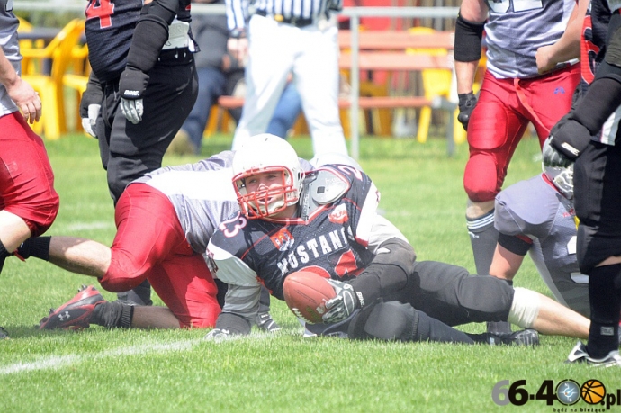 25/37 Mecz futbolu amerykańskiego Husaria Szczecin - Mustang Płock