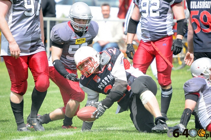 28/37 Mecz futbolu amerykańskiego Husaria Szczecin - Mustang Płock