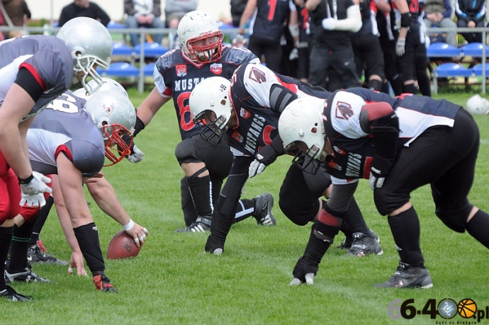 30/37 Mecz futbolu amerykańskiego Husaria Szczecin - Mustang Płock