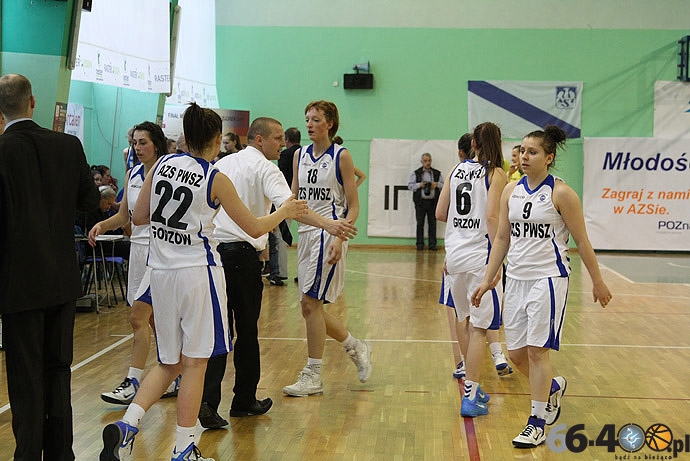 25/43 AZS PWSZ Gorzów - INEA AZS Poznań 46:86