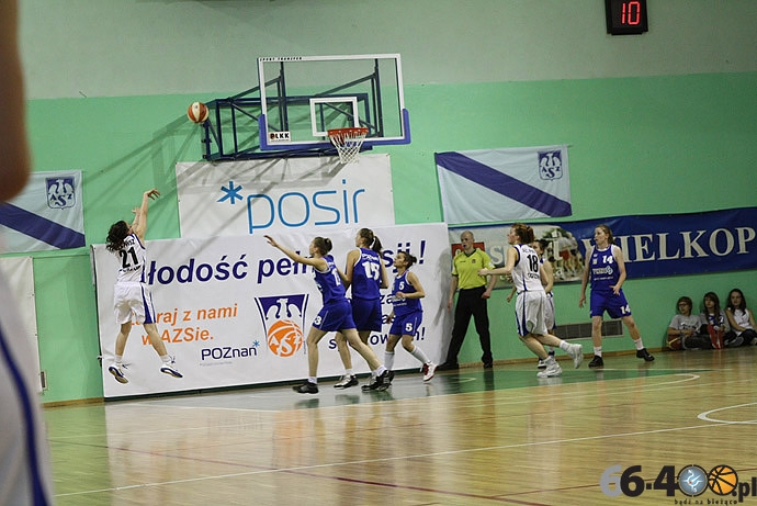 37/43 AZS PWSZ Gorzów - INEA AZS Poznań 46:86