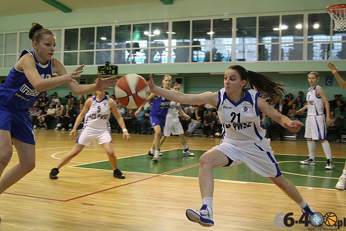 38/43 AZS PWSZ Gorzów - INEA AZS Poznań 46:86