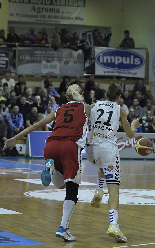 27/60 KSSSE AZS PWSZ Gorzów Wlkp. - ŁKS Siemens AGD Łódź 83:67