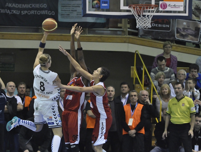 51/60 KSSSE AZS PWSZ Gorzów Wlkp. - ŁKS Siemens AGD Łódź 83:67