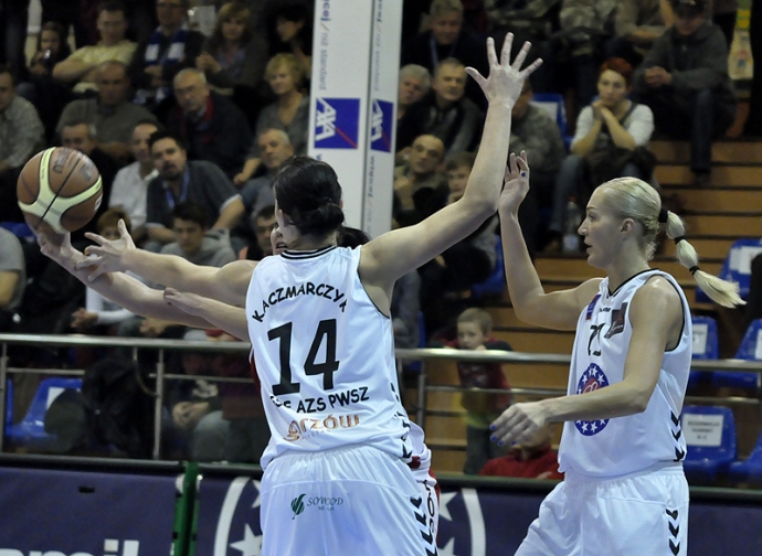 54/60 KSSSE AZS PWSZ Gorzów Wlkp. - ŁKS Siemens AGD Łódź 83:67